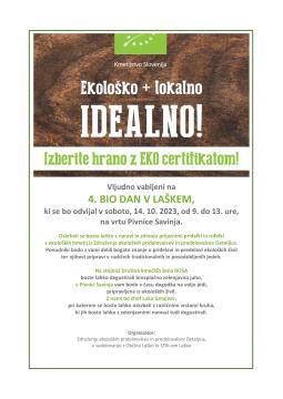 4. BIO DAN V LAŠKEM